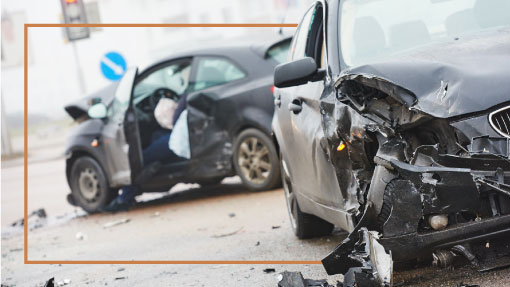 Teale Law – Helping Car Accident Victims Recover Damaged vehicles on the road after a car accident